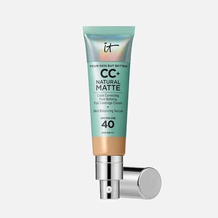 IT Cosmetics Your Skin But Better CC корректирующий крем с матовым эффектом SPF40 для всех типов кожи 32 мл: цены и характеристики