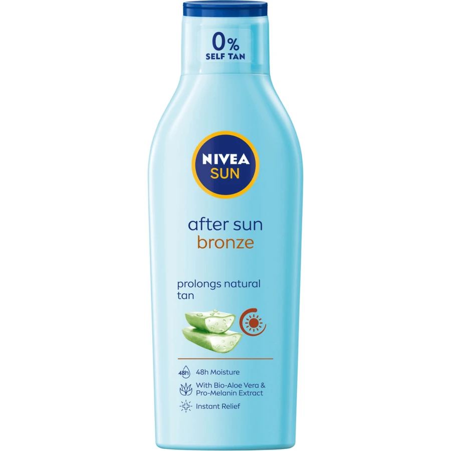 Набор Nivea Sun Invisible Finish, loțiune solară hidratantă, SPF 50+, 150 мл + loțiune prelungitoare după plajă, 200 мл + geantă de plajă gratuită: цены и характеристики