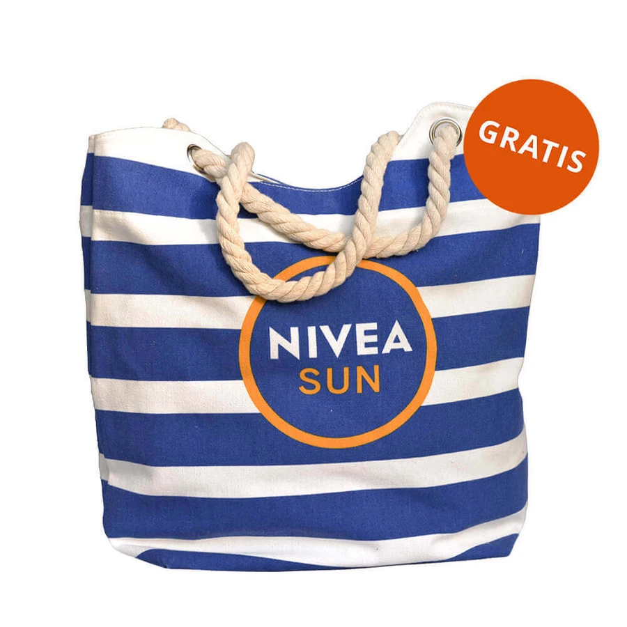 Набор Nivea Sun Invisible Finish, loțiune solară hidratantă, SPF 50+, 150 мл + loțiune prelungitoare după plajă, 200 мл + geantă de plajă gratuită: цены и характеристики