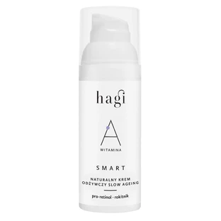 Hagi Smart A, натуральний живильний крем Slow Agine з про-ретинолом та обліпихою, 50 мл + Smart B, натуральна есенція для обличчя з бавовною, заспокійлива, 100 мл за 1 копійку