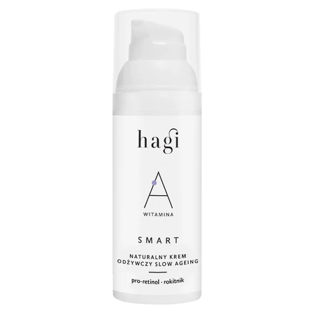 Hagi Smart A, натуральный питательный крем Slow Agine с про-ретинолом и облепихой, 50 мл + Smart B, натуральная эссенция для лица с хлопком, успокаивающая, 100 мл за 1 пенни: цены и характеристики