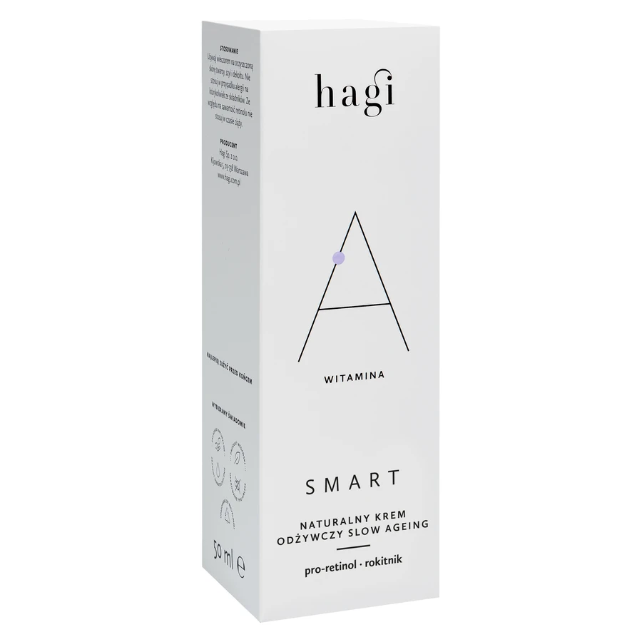 Hagi Smart A, натуральный питательный крем Slow Agine с про-ретинолом и облепихой, 50 мл + Smart B, натуральная эссенция для лица с хлопком, успокаивающая, 100 мл за 1 пенни: цены и характеристики