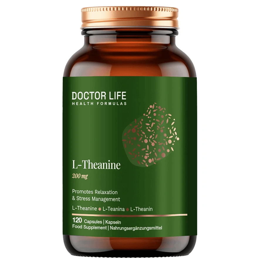 Doctor Life L-Theanine, L-теанін 200 мг 120 капсул: ціни та характеристики