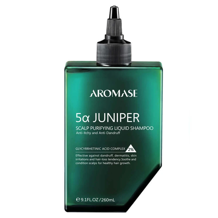 Aromase 5a Ялівцевий шампунь для очищення шкіри голови, șampon de curățare a scalpului, 260 мл AMBALAJ DAMAGED: ціни та характеристики