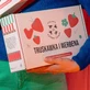 Набор Four Spikes "Клубника и вербена", жидкое мыло, 500 мл + массажное масло, 100 мл