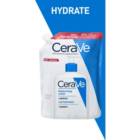 Cerave Body Eco Recharge Lait Hydratant Visage Et Corps Peaux Sèches A Très Sèches 473ml: ціни та характеристики