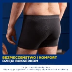 Tena Men Protective Boxer, багаторазові боксери для легкого нетримання, чорні, розмір XL, 1 шт.: ціни та характеристики
