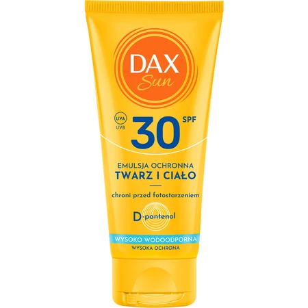 DAX Сонце, захисна емульсія для обличчя та тіла, SPF 30, 50 мл: ціни та характеристики