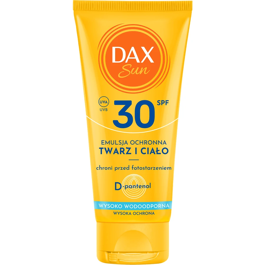 DAX Сонце, захисна емульсія для обличчя та тіла, SPF 30, 50 мл: ціни та характеристики