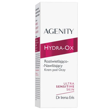 Agenity Hydra-Ox, освітлюючий та зволожуючий крем для шкіри навколо очей, 15 мл: ціни та характеристики