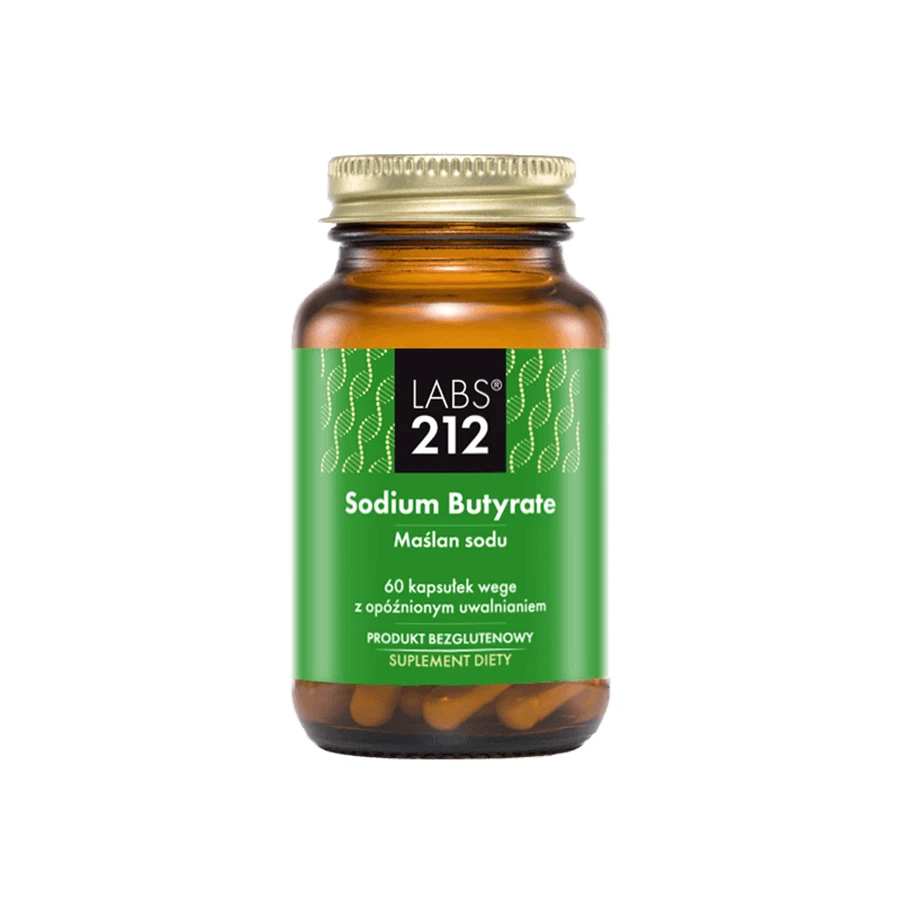 Labs212 Sodium Butyrate, бутират натрия, 60 капсул: цены и характеристики