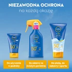 Nivea Sun Kids Protect & Care 5в1, сонцезахисний спрей для дітей, SPF 50+, 270 мл: ціни та характеристики