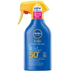 Nivea Sun Kids Protect & Care 5в1, сонцезахисний спрей для дітей, SPF 50+, 270 мл: ціни та характеристики
