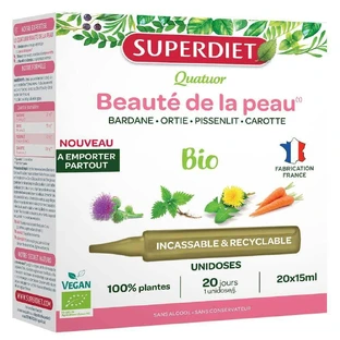Superdiet Quatuor Skin Beauty Bio 20 цибулин