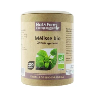 Nat&Form ORGANIC MELISSA 200 капсул