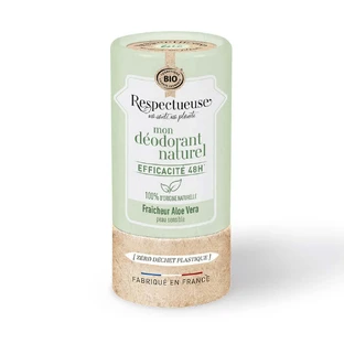 Respectueuse Mon Déodorant Fraîcheur Effective 48h Bio Sensitive Skin Aloe Vera Perfume 50g