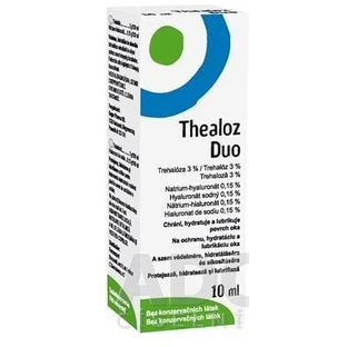 Глазные капли Laboratoires Thea Thealoz Duo 10 мл