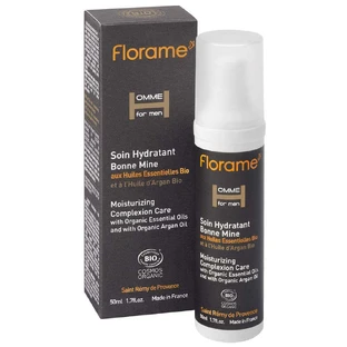 Florame Homme For Men - Органічний зволожуючий крем для сяйва здоров'я 50 мл