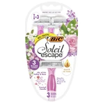 BIC Soleil Escape, женская бритва, одноразовая, трехлезвийная, "Ландыш и роза", 3 штуки: цены и характеристики