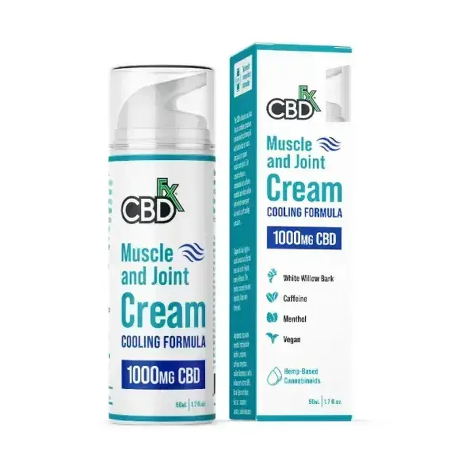 CBD FX CREAM MUSCLE & JOINT 1000MG 50ML 1×50 мл, крем для м'язів та суглобів: ціни та характеристики