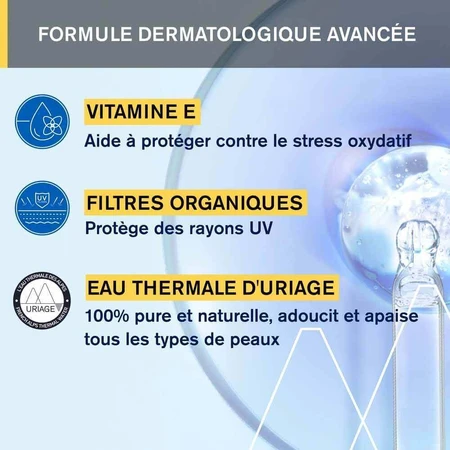 Uriage Bariésun Сухий сонцезахисний спрей для чутливої шкіри Spf30 Sensitive Skin 200мл: ціни та характеристики