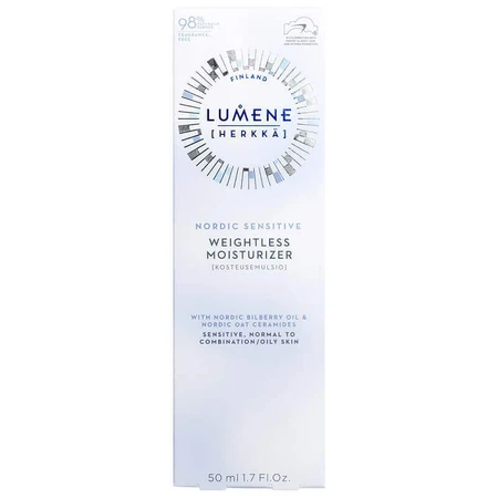 Lumene Nordic Sensitive Herkka, легкий зволожуючий крем, 50 мл: ціни та характеристики