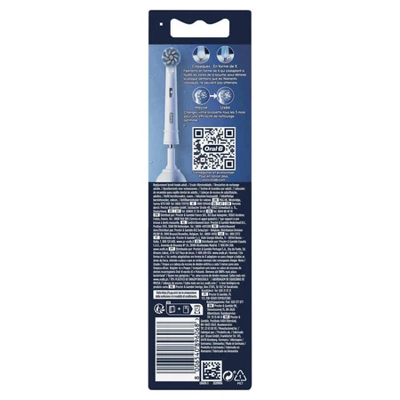Сменные насадки для электрической зубной щетки Oral-B Sensitive Clean x3: цены и характеристики