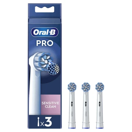 Сменные насадки для электрической зубной щетки Oral-B Sensitive Clean x3: цены и характеристики