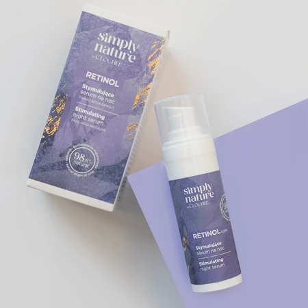 Clochee Simply Nature Retinol, стимулирующая ночная сыворотка, 30 мл: цены и характеристики