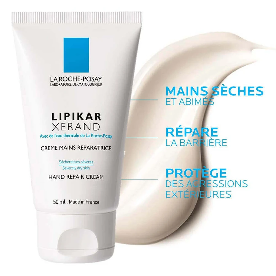 La Roche-Posay Lipikar Xerand відновлюючий крем для сухих рук 2х50мл: ціни та характеристики