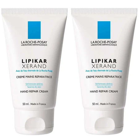 La Roche-Posay Lipikar Xerand відновлюючий крем для сухих рук 2х50мл: ціни та характеристики