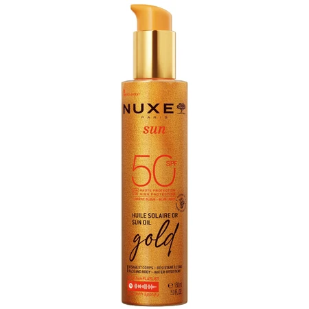 Nuxe Sun, осветляющее масло для загара, спрей, SPF 50, 150 мл: цены и характеристики