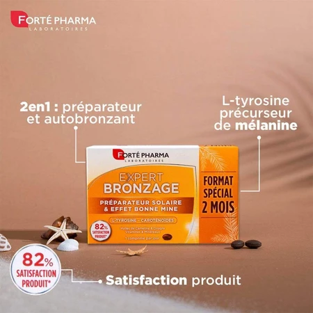 Forté Pharma Expert Bronzage Sun Preparation Programme 56 таблеток: цены и характеристики