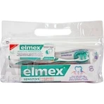 Набор Elmex Sensitive в дорожной сумке 1×1 набор, зубная паста 75 мл + зубная паста 20 мл + зубная щетка: цены и характеристики