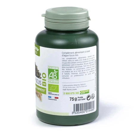 Nat&Form BLADDERWRACK ORGANIC 200 капсул: ціни та характеристики