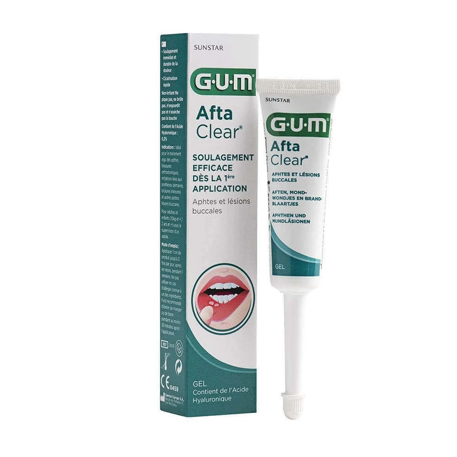 Гель для ясен Gum AftaClear Gel, загоювальний, 10 мл: ціни та характеристики