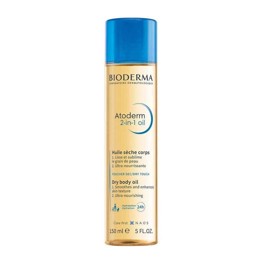 Суха олійка для тіла Bioderma Atoderm 2в1 150мл: ціни та характеристики