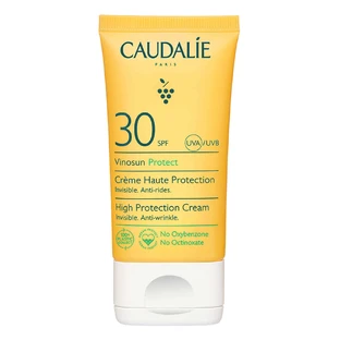 Caudalie Vinosun Protect, cremă invizibilă cu protecție ridicată, SPF 30, 50 ml + cremă invizibilă, ușoară, cu protecție foarte ridicată, SPF 50+, 20 ml gratuit