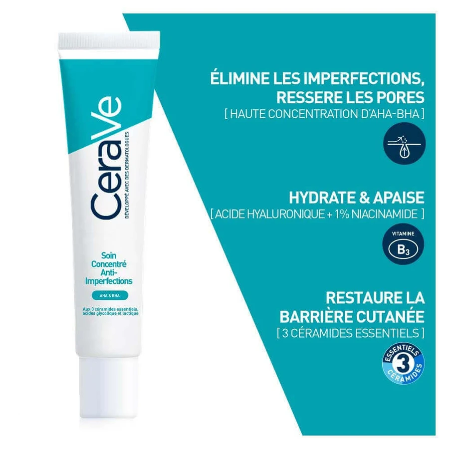Cerave Face Concentrate Anti-Imperfection Concentrate Обезжиренная и склонная к акне кожа 40 мл: цены и характеристики