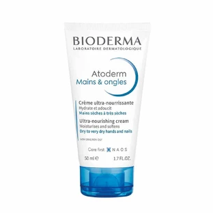 Bioderma Atoderm Восстанавливающий крем для сухих и поврежденных рук и ногтей 50 мл