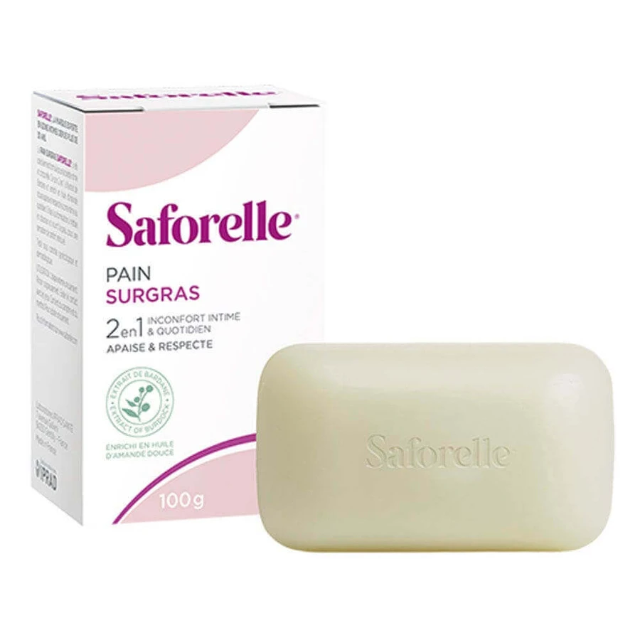 Saforelle Superfat bar для личного ухода и ухода за телом для нежной кожи 100 г: цены и характеристики