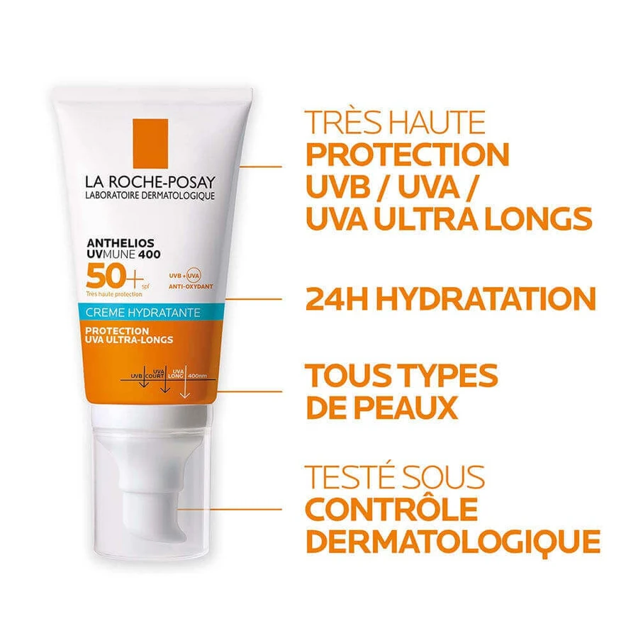 La Roche-Posay Anthelios Uvmune 400 Увлажняющий крем с отдушкой Spf50+ 50 мл: цены и характеристики