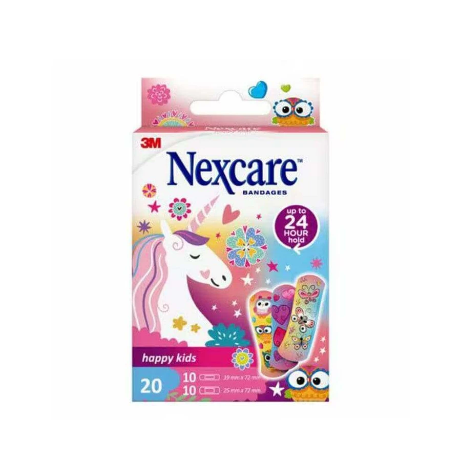 Перевязочные материалы Nexcare для детей Happy Girls X20: цены и характеристики