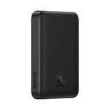 Baseus Magnetic Mini powerbank с индуктивной зарядкой MagSafe 15W / быстрой зарядкой PD QC 20W 10000mAh черный (Overseas Edition) + кабель Xiaobai Series USB-C - USB-C 60W 3A 0.5m черный