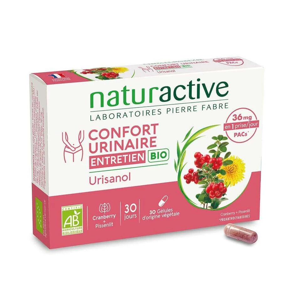 Naturactive Urisanol мочевой комфорт поддержание био 30 капсул: цены и характеристики