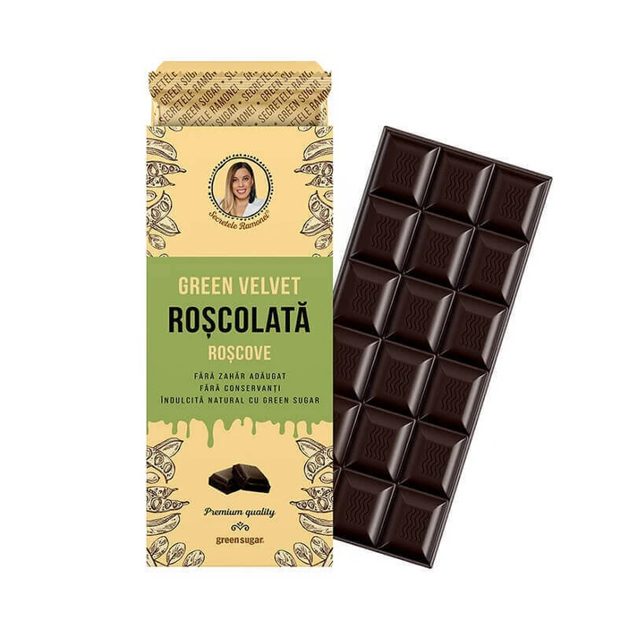 Шоколад Green Velvet Roscolata, 100 г, Remedia: цены и характеристики