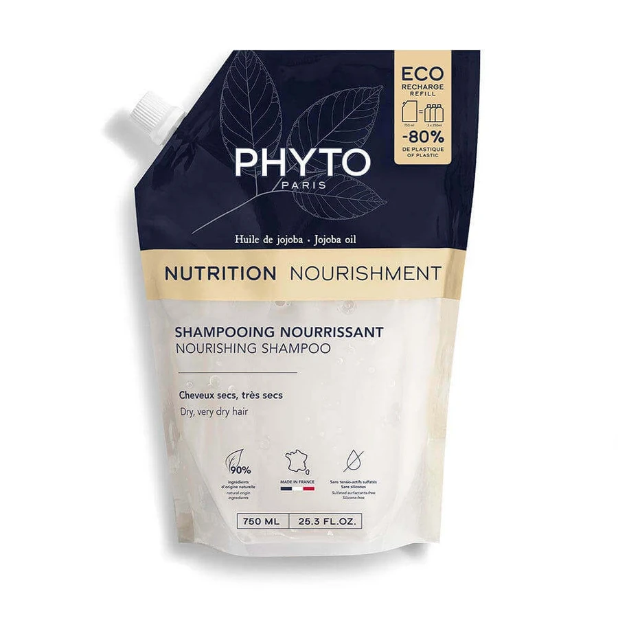 Phyto Refill Nourishing Shampoo Сухие и очень сухие волосы 750 мл: цены и характеристики