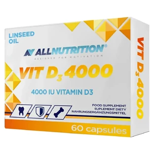 Allnutrition D3 4000, 60 капсул