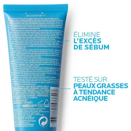 La Roche-Posay Effaclar Sebum Regulating Mask 100ml: цены и характеристики