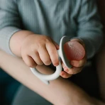 BabyOno, силіконовий прорізувач для зубів, равлик, зелений, від народження, 1 шт.: ціни та характеристики